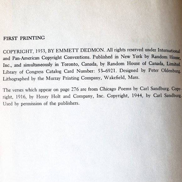 1953 Fabulous Chicago by Dedmon Emmett - First Edition Signed Hardcover - Picture 7 of 13